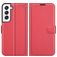 Mobigear Classic Samsung Galaxy S22 Étui Portefeuille - Rouge