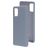 Mobiparts Coque Samsung Galaxy A51 Coque arrière en Silicone - Royal Grey