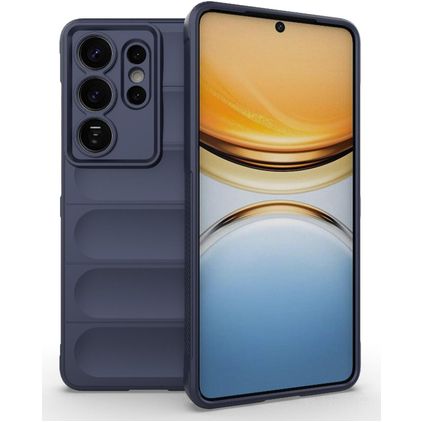 Mobigear Bumpy Coque Samsung Galaxy S26 Ultra Coque arrière en TPU Souple - Dark Blue