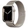 Mobigear Loop Bracelet Milanais Apple Watch Fermeture magnétique - 42/41/40/38 mm - Lumière stellaire