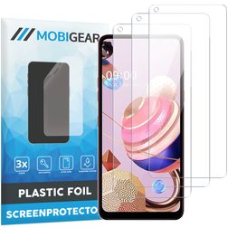 Mobigear LG K51s Protection d'écran Film - Compatible coque (Lot de 3)