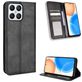 Mobigear Sensation Housse HONOR X8 Etui Porte-Monnaie - Noir