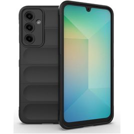 Mobigear Bumpy Coque Samsung Galaxy A16 Coque arrière en TPU Souple - Noir
