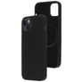 Mobiparts Coque iPhone 14 Plus MagSafe Coque arrière en Silicone - Noir