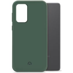 Mobilize Rubber Gelly Coque Samsung Galaxy A73 Coque arrière en TPU Souple - Matt Green