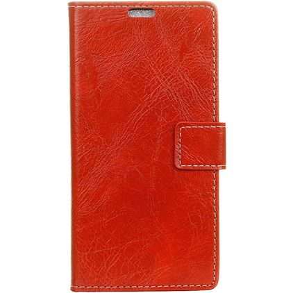 Mobigear Basic Housse Alcatel 1C (2019) Etui Porte-Monnaie - Rouge