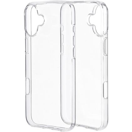 Mobiparts Classic Transparent iPhone 16 Plus TPU souple Coque arrière - Transparent