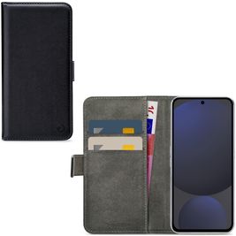 Mobilize Classic Gelly Wallet Housse Samsung Galaxy S24 FE Etui Porte-Monnaie - Noir