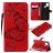 Mobigear Butterfly Housse Samsung Galaxy A21s Etui Porte-Monnaie - Rouge