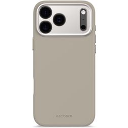 Decoded Coque iPhone 17 Pro Max Coque arrière en Silicone - Soft Taupe