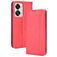 Mobigear Sensation Housse OnePlus Nord 2T 5G Etui Porte-Monnaie - Rouge
