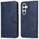 Mobigear Wallet Housse Samsung Galaxy S24 Etui Porte-Monnaie - Bleu
