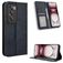 Mobigear Sensation Housse OPPO Reno 12 Pro Etui Porte-Monnaie - Bleu