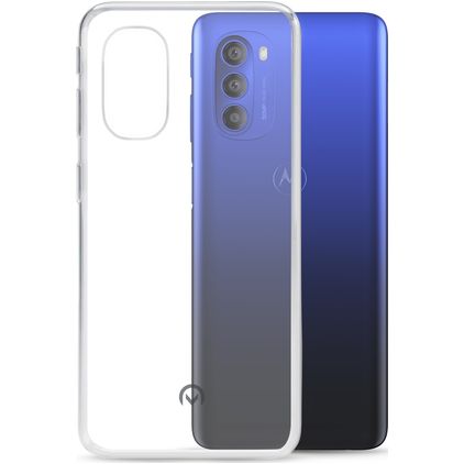 Mobilize Gelly Coque Transparente Motorola Moto G51 5G Coque arrière en TPU Souple - Transparent