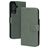 Mobiparts Classic Wallet Housse Samsung Galaxy A36 MagSafe Etui - Stone Green