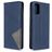 Mobigear Rhombus Slim Housse Samsung Galaxy A41 Etui - Bleu