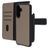 Mobiparts Housse Samsung Galaxy A56 Etui avec Coque Détachable en Cuir Véritable Porte-Monnaie - Taupe