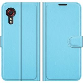 Mobigear Classic Housse Samsung Galaxy Xcover 5 Etui Porte-Monnaie - Bleu