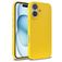 Mobigear Bio Coque iPhone 18 Coque arrière en Eco-Friendly - Jaune