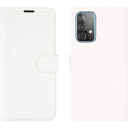 Mobigear Classic Samsung Galaxy A52s 5G Étui Portefeuille - Blanc