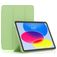 Mobigear Tri-Fold Gel Coque iPad 11 (2025) Etui en TPU,Similicuir - Vert