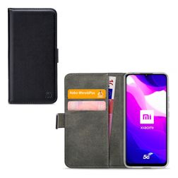 Mobilize Classic Gelly Wallet Housse Xiaomi Mi 10 Lite Etui Porte-Monnaie - Noir