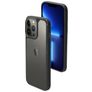 Mobiparts Rugged Clear Coque iPhone 13 Pro Coque arrière Rigide Anti-Chocs - Transparent / Noir