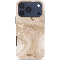 MIO Coque iPhone 17 Pro MagSafe Coque arrière Rigide - Gold Marble