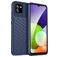 Mobigear Groove Coque Samsung Galaxy A03 Coque arrière en TPU Souple - Bleu