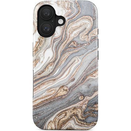 Burga Tough Coque iPhone 16 Plus Coque arrière Rigide Anti-Chocs - Gentle Wind
