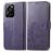 Mobigear Clover Housse POCO X5 Pro Etui Porte-Monnaie - Violet