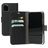Mobiparts Saffiano Wallet iPhone 11 Pro Étui Portefeuille - Noir