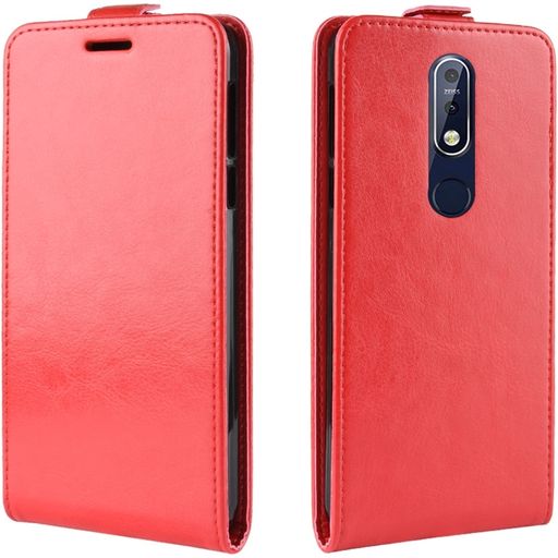 Mobigear Nokia 7.1 Étui à rabat - Rouge