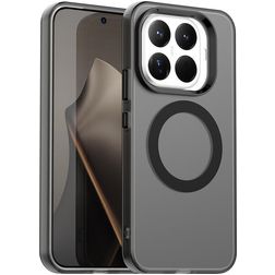 Mobigear Shockproof Coque Xiaomi 15T Pro MagSafe Coque arrière Rigide - Noir
