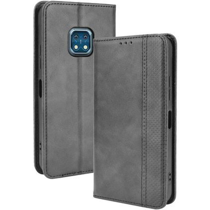 Mobigear Sensation Nokia XR20 Étui Portefeuille - Noir