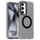 Mobigear Shockproof Coque Samsung Galaxy S24 FE MagSafe Coque arrière Rigide - Noir