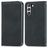 Mobigear Retro Slim Samsung Galaxy S21 FE Étui Portefeuille - Noir