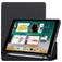 Mobigear Tri-Fold Gel Coque iPad 6 (2018) Etui en TPU,Similicuir + Porte-crayon - Noir
