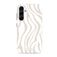 MIO Coque Samsung Galaxy A55 MagSafe Coque arrière Rigide - Sandy Zebra