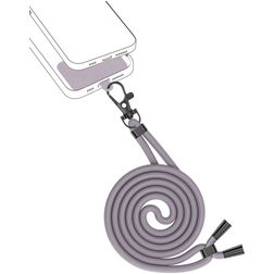 Valenta Lanyard - Cordon de téléphone universel ajustable - Violet
