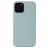 Mobigear Rubber Touch Coque iPhone 13 Coque arrière en Silicone - Emerald Green