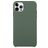 Mobigear Rubber Touch Coque iPhone 15 Pro Max Coque arrière en Silicone - Vert
