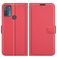 Mobigear Classic Motorola Moto G50 Étui Portefeuille - Rouge