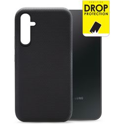 My Style Tough Samsung Galaxy A34 Plastique rigide Coque arrière Antichoc - Noir