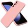 Mobigear Colors Coque Samsung Galaxy A55 Coque arrière en Silicone - Rose