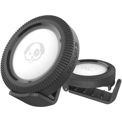 Catalyst Stealth Coque Apple AirTag Porte-clés en Silicone Souple - Stealth Black