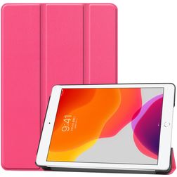 Mobigear Tri-Fold Coque iPad 7 (2019) Etui - Magenta