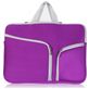 Mobigear Double Zipper Pochette Ordinateur portable en Neoprène 12 Pouces Housse ordinateur - Violet
