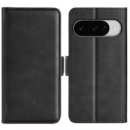 Mobigear Slim Magnet Housse Google Pixel 10 Etui Porte-Monnaie - Noir