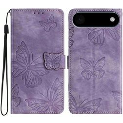 Mobigear Butterfly Housse iPhone Air Etui Porte-Monnaie - Violet